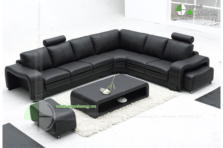MẪU SOFA DA GÓC - SF14