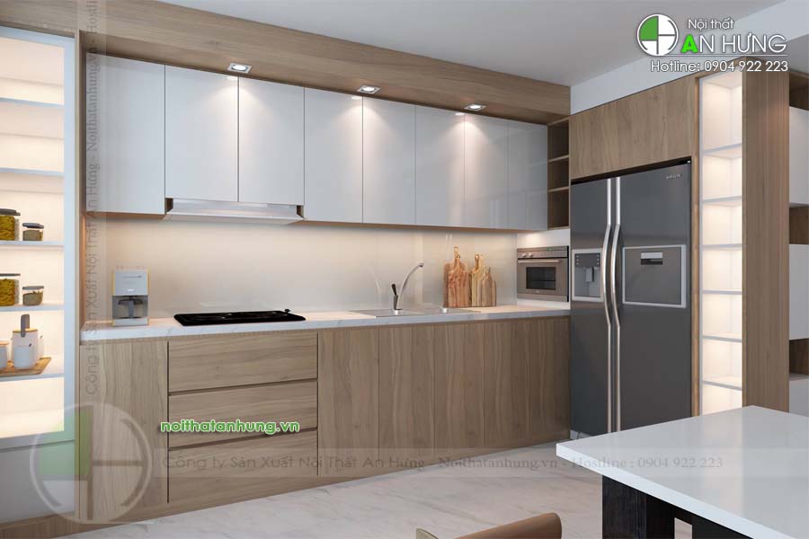 MẪU TỦ BẾP HIỆN ĐẠI ĐẸP - TB22