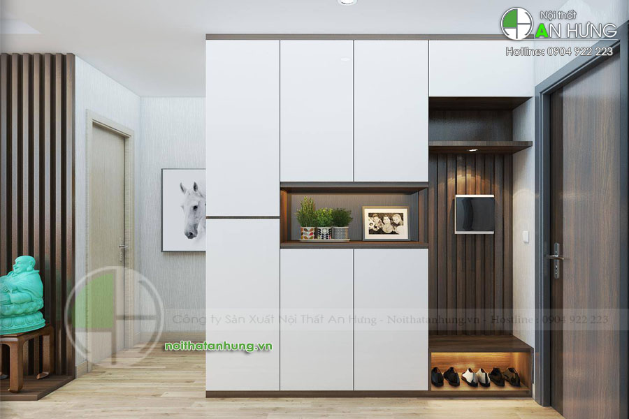 Tủ giày đẹp hiện đại chung cư - TG30
