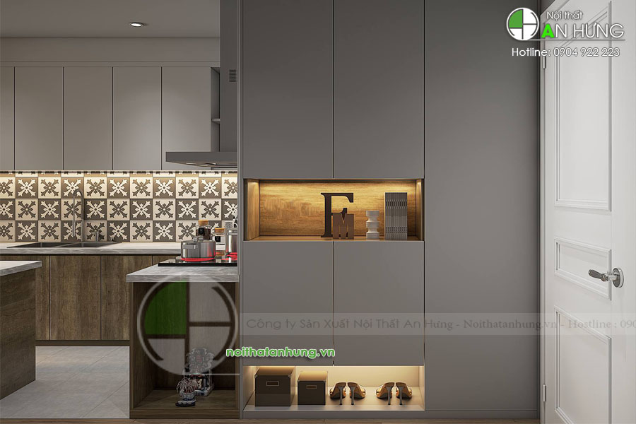 MẪU TỦ GIÀY ĐƠN GIẢN HIỆN ĐẠI - TG36