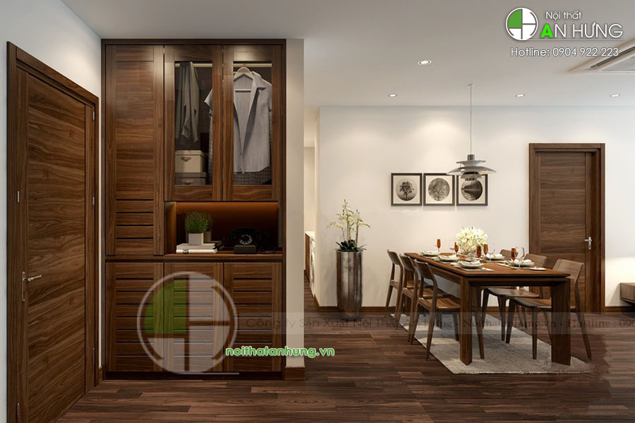 MẪU TỦ GIÀY GỖ ÓC CHÓ ĐẸP HIỆN ĐẠI - TG39