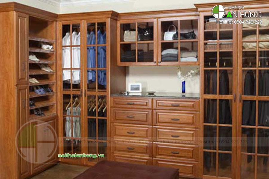 MẪU TỦ QUẤN ÁO CÁNH KÍNH HIỆN ĐẠI - TA14