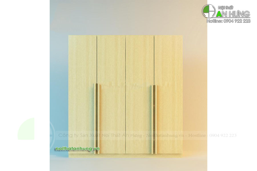 Mẫu tủ quần áo 4 buồng - TA29