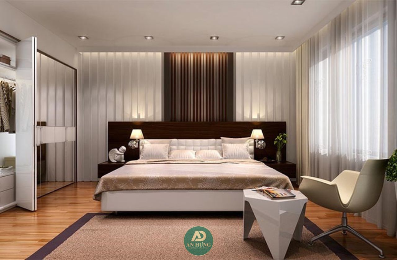 Kh&ocirc;ng đặt giường đối diện cầu thang